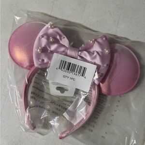 Disney Minnie Mouse Ears Pink pearled